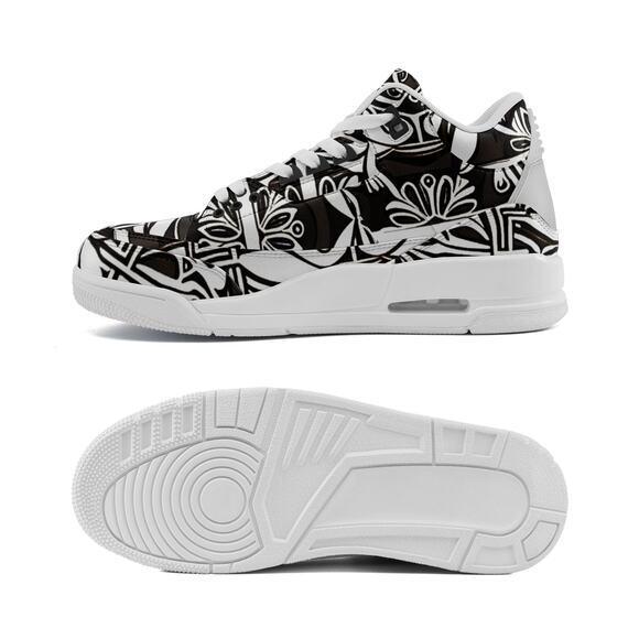 kokorepublic Unisex Non Slip Sneakers Lace Up Fashion Shoes - Picture 4 of 7